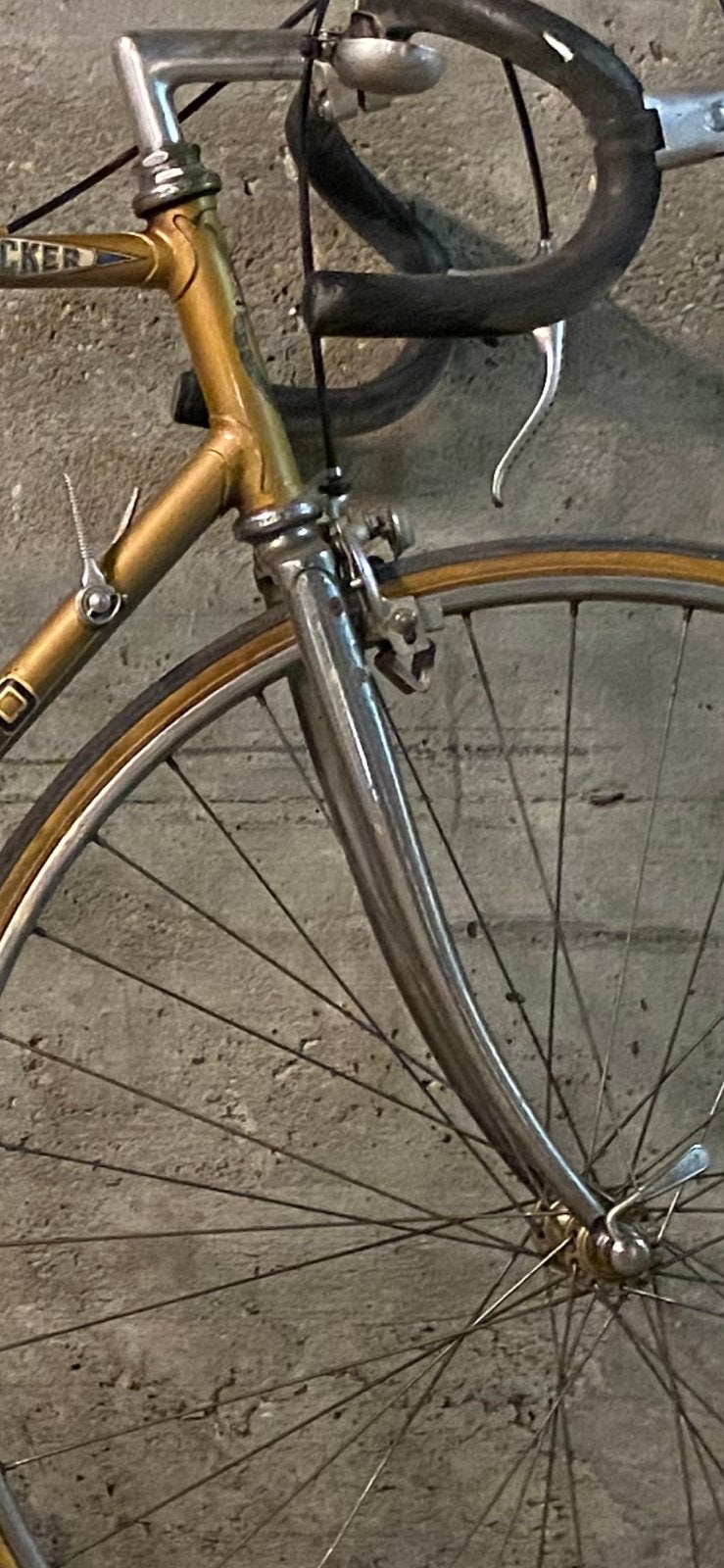 Vélo de course vintage JENARO Équipement Campagnolo, Acier, Enlèvement, 28 pouces, Hommes
