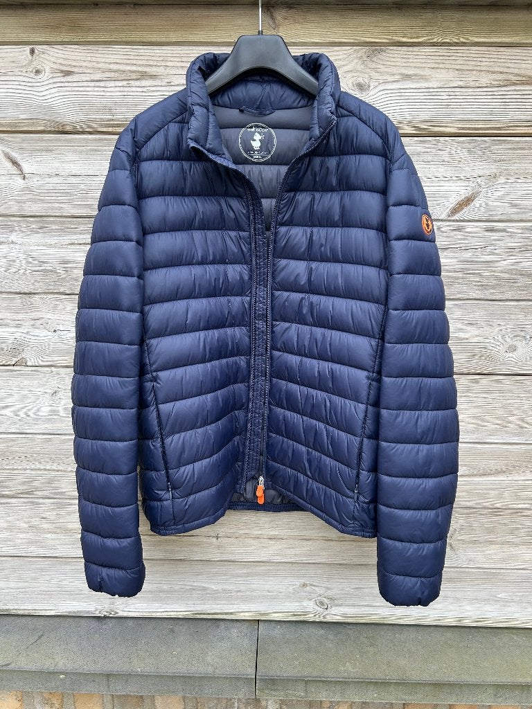 donsjas Save The Duck blauw, Ophalen, Andere, Blauw, Maat 56/58 (XL)