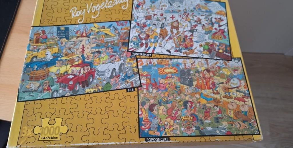 Puzzel Roy Vogelzang, Ophalen of Verzenden, 500 t/m 1500 stukjes, Zo goed als nieuw, Legpuzzel