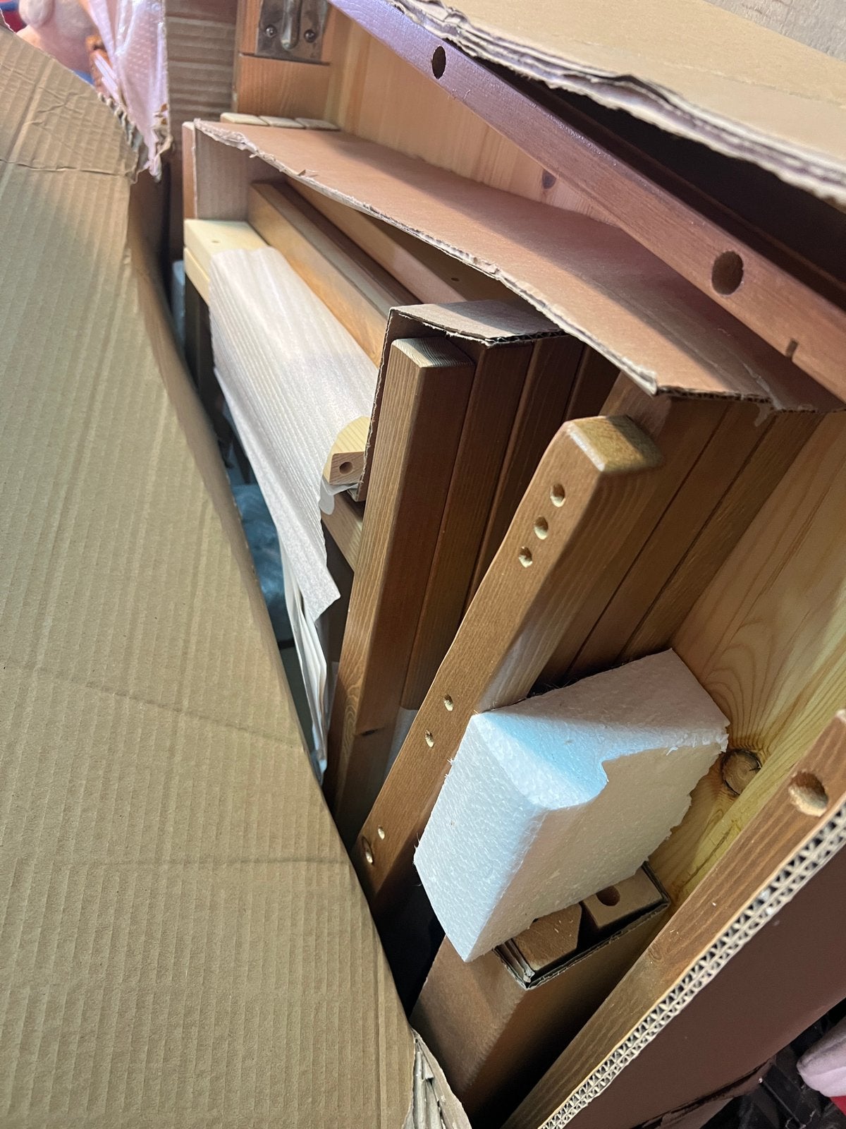 Table en pin massif IKEA + 4 chaises – Neuf – 118x74 cm, Huis en Inrichting, Tafels | Eettafels, Nieuw, Grenenhout, Ophalen