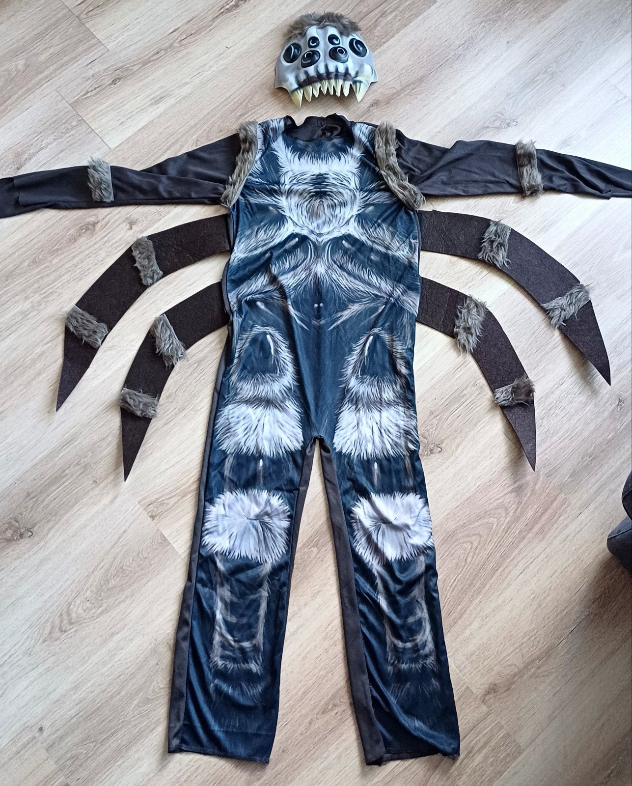 Déguisement Halloween Araignée 7-10ans, Enlèvement ou Envoi, Comme neuf, 122 à 128, Garçon ou Fille