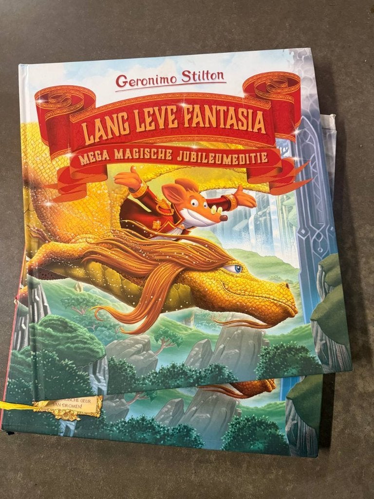 Gigantische boek Geronimo Stilton als een cadeau, Boeken, Ophalen, Zo goed als nieuw, Geronimo Stilton