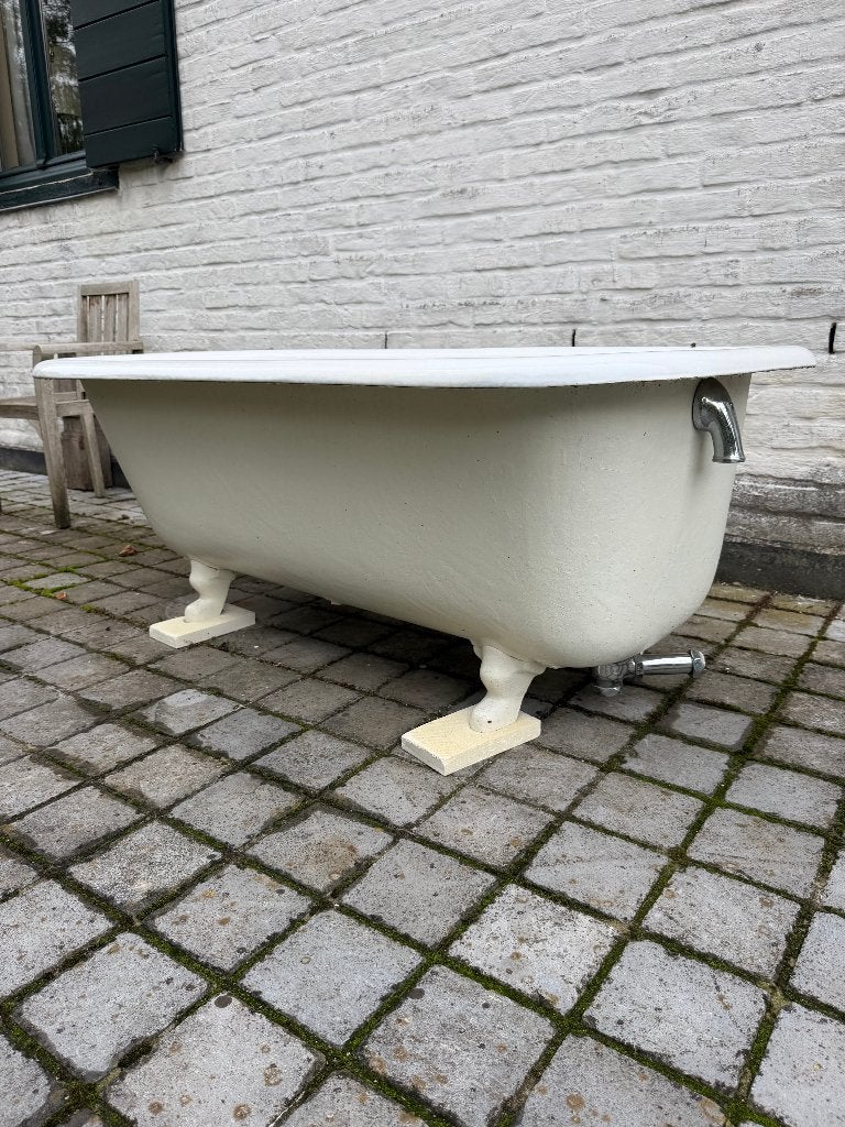 Retro & Vintage bad met schitterend kraanwerk, Ophalen, Gebruikt, Bad