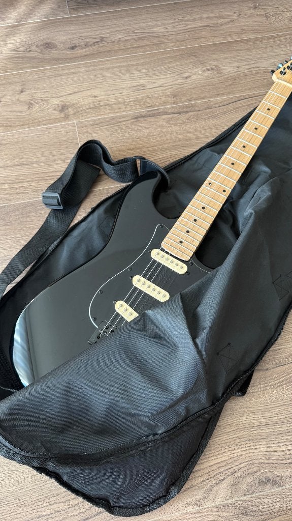 Guitare électrique + ampli Marshall + accessoires, Musique & Instruments, Enlèvement, Comme neuf, Marshall, Avec ampli