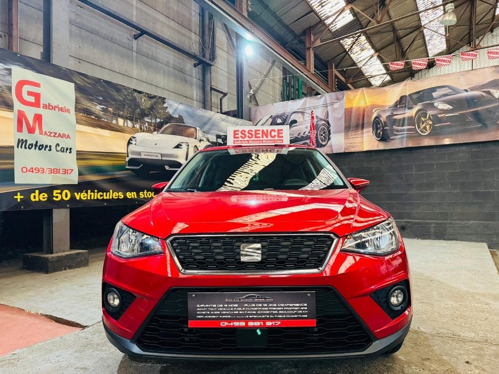 Seat Arona 1.0 CNG CarPlay Caméra J.A, Autos, Seat, Rouge, https://public.car-pass.be/vhr/4e9b4389-515f-4bae-a6a7-f26cb7f5cd63