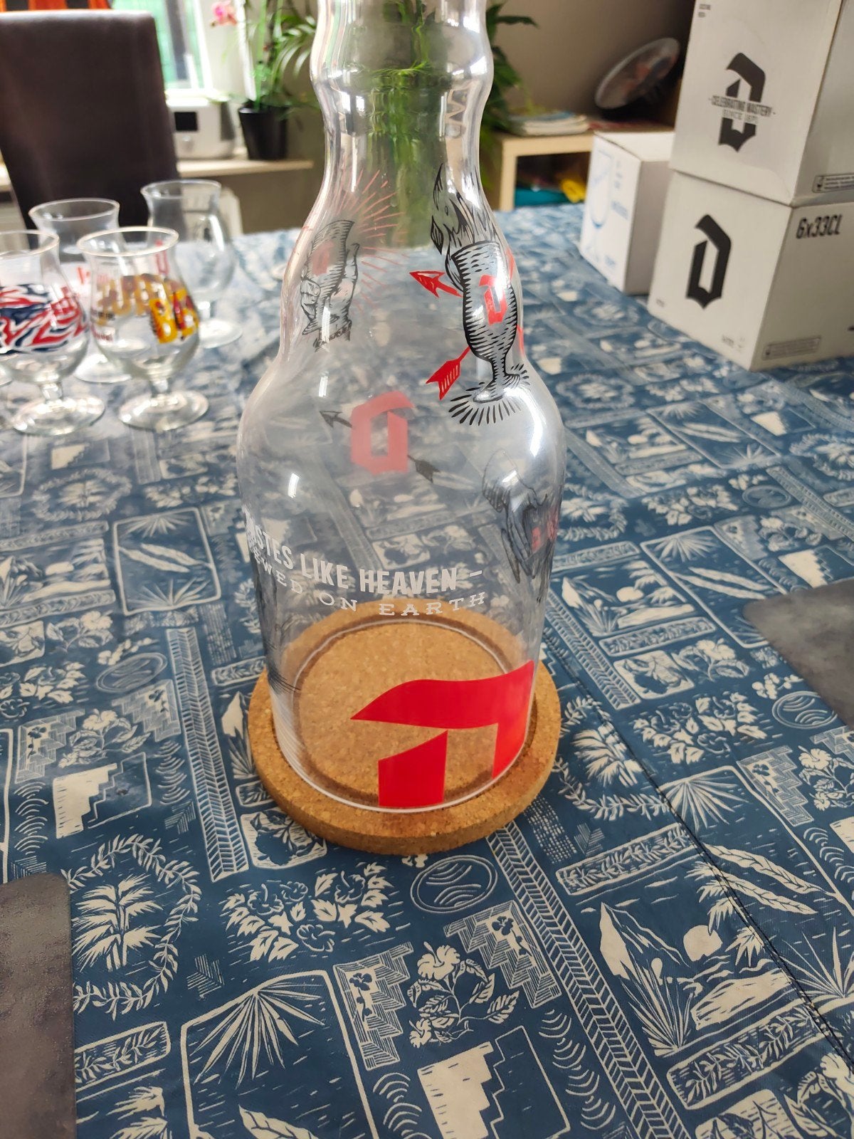 Duvel stolp . Enkel afhalen, Enlèvement, Duvel