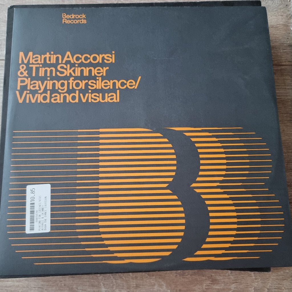 12" Martin Accorsi & Tim Skinner – Playing For Silence, CD & DVD, Vinyles Singles, Enlèvement ou Envoi, Utilisé, 12 pouces, Dance et House