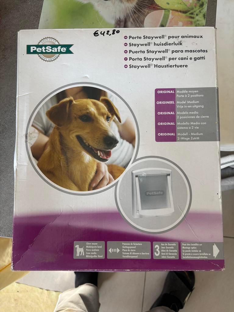 Staywell petsafe huisdierluik, Ophalen of Verzenden, Nieuw