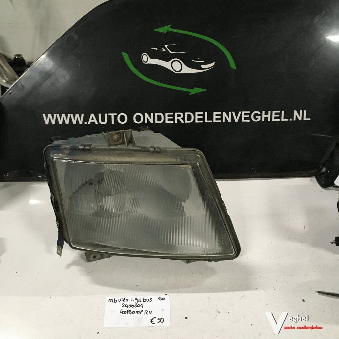 Mercedes Vito 1.9 D 2000 Wagennr 2400004   Koplamp Rechts of, Gebruikt, -, -, Ophalen of Verzenden