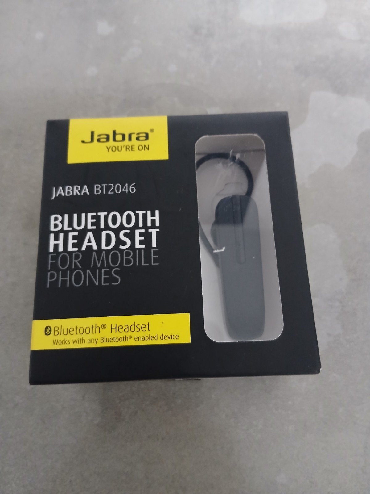 Nieuwe Headset Jabra, Ophalen
