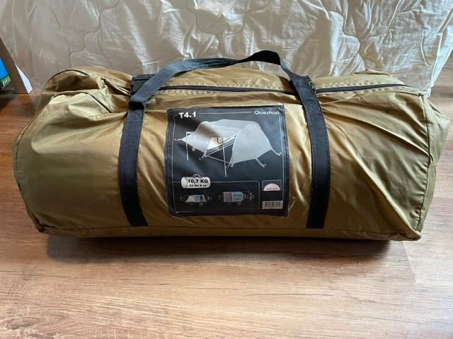 Quecha Tent T 4.1, Caravans en Kamperen, Ophalen, Gebruikt, Tot en met 4