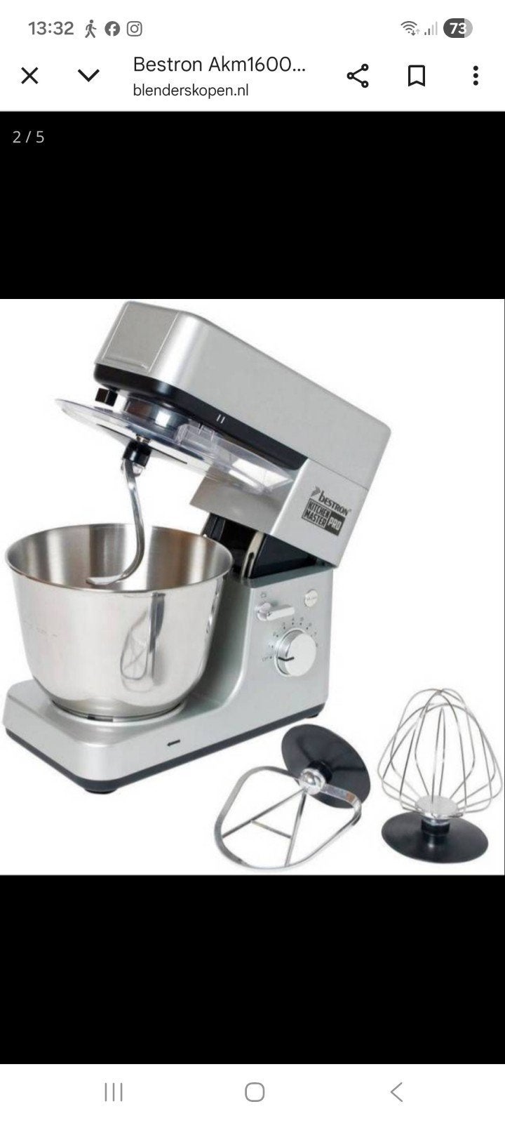 Te Temse(Tielrode)Kitchen master pro met vele bijgekochte ac, Enlèvement, Comme neuf