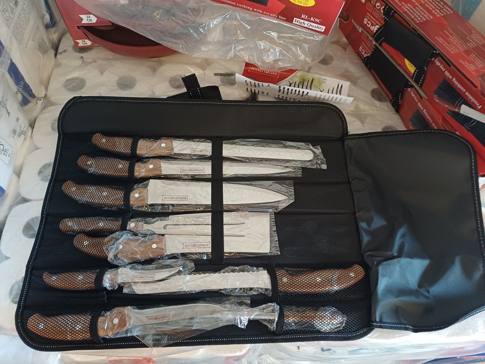 Set de 9 Couteaux Professionnels – Royalty Line, Enlèvement ou Envoi