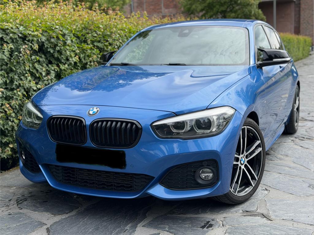 Bmw f20 118i Benzine / M-Sport / Automaat / Xenon / Camera, Automaat, Blauw, Alcantara, Bedrijf