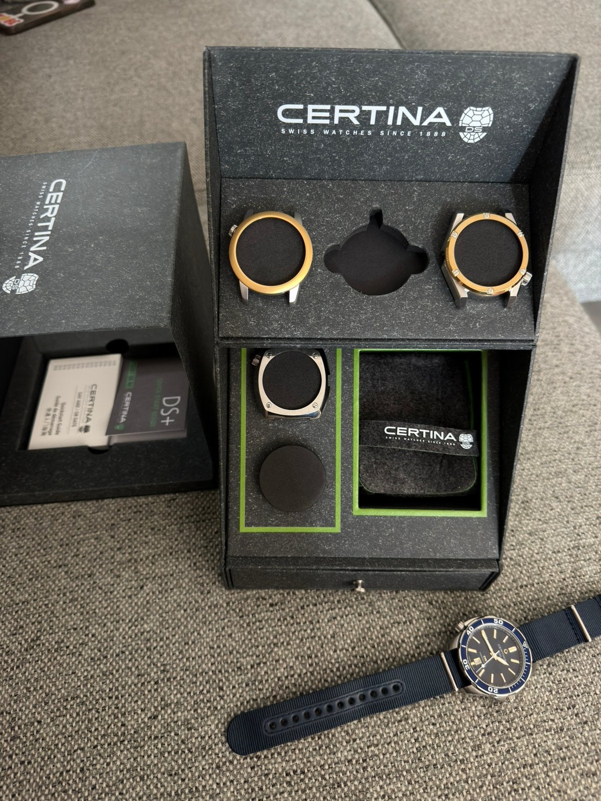 Certina DS+ sport and heritage, Bijoux, Sacs & Beauté, Montres | Hommes, Neuf, Montre-bracelet, Autres marques, Acier, Autres matériaux