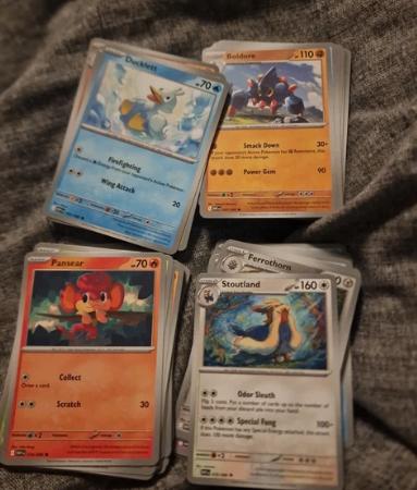 +- 6490 engelse pokemon kaarten, Enlèvement, Comme neuf, Cartes en vrac