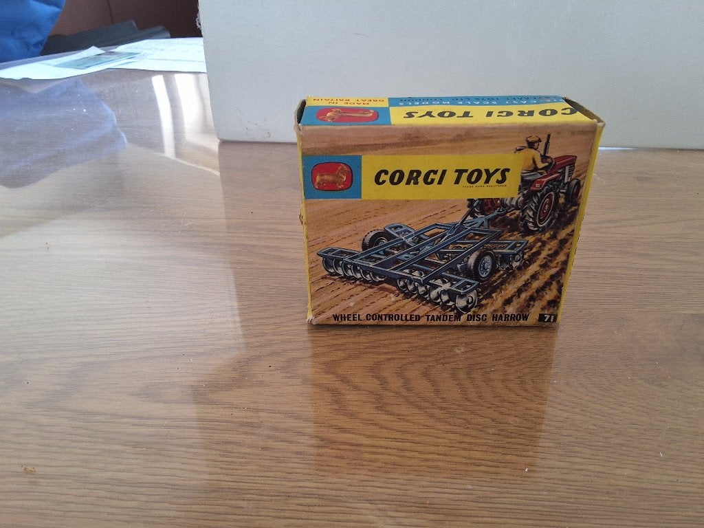 machine agricole Corgi-Toys 71, Enlèvement ou Envoi, Comme neuf, Tracteur et Agriculture, Corgi