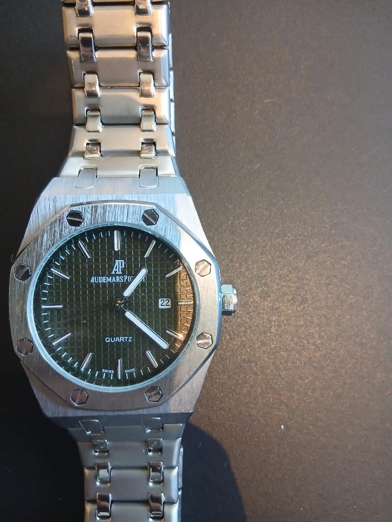 Audemars Piguet ROYAL OAKS horloge, Montre-bracelet, Autres marques, Enlèvement ou Envoi, Acier