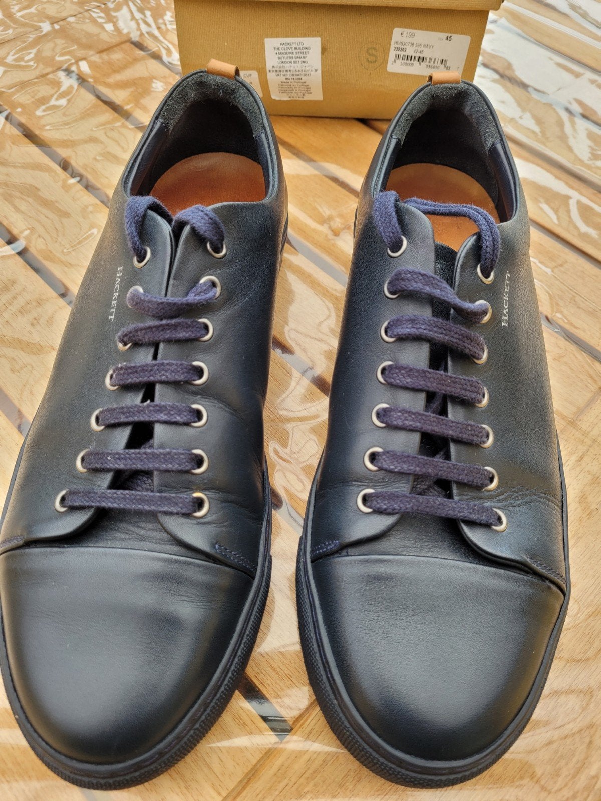 Très belle paire de chaussures en cuir de la marque Hackett,, Enlèvement ou Envoi