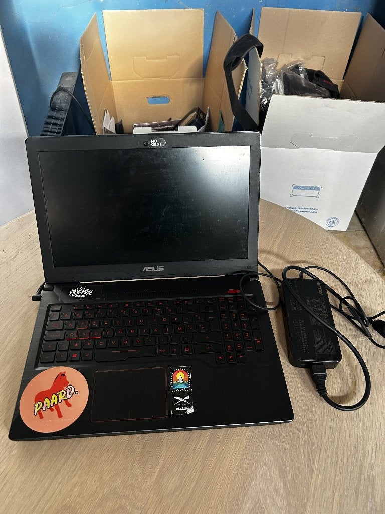 ASUS FX503V gaming laptop – DEFECT (waterschade), Computers en Software, Ophalen of Verzenden, Azerty, Gaming, SSD