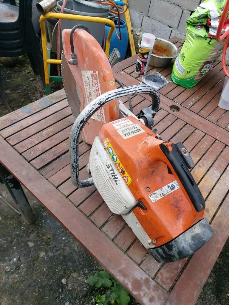 disqueuse thermique, Enlèvement, Utilisé, 1000 watts ou plus, Meuleuse droite