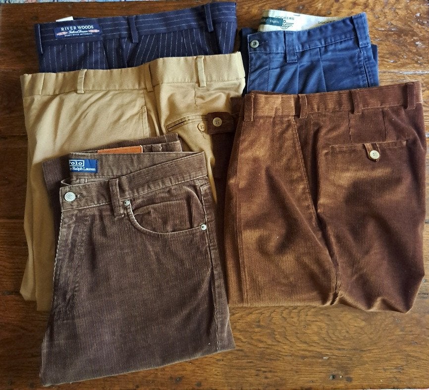 Set van 14 broeken, Kleding | Dames, Ophalen, Zo goed als nieuw, Blauw