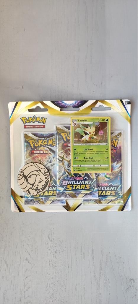 Brilliant stars 3-pack blister, Ophalen, Nieuw, Boosterbox, Foil