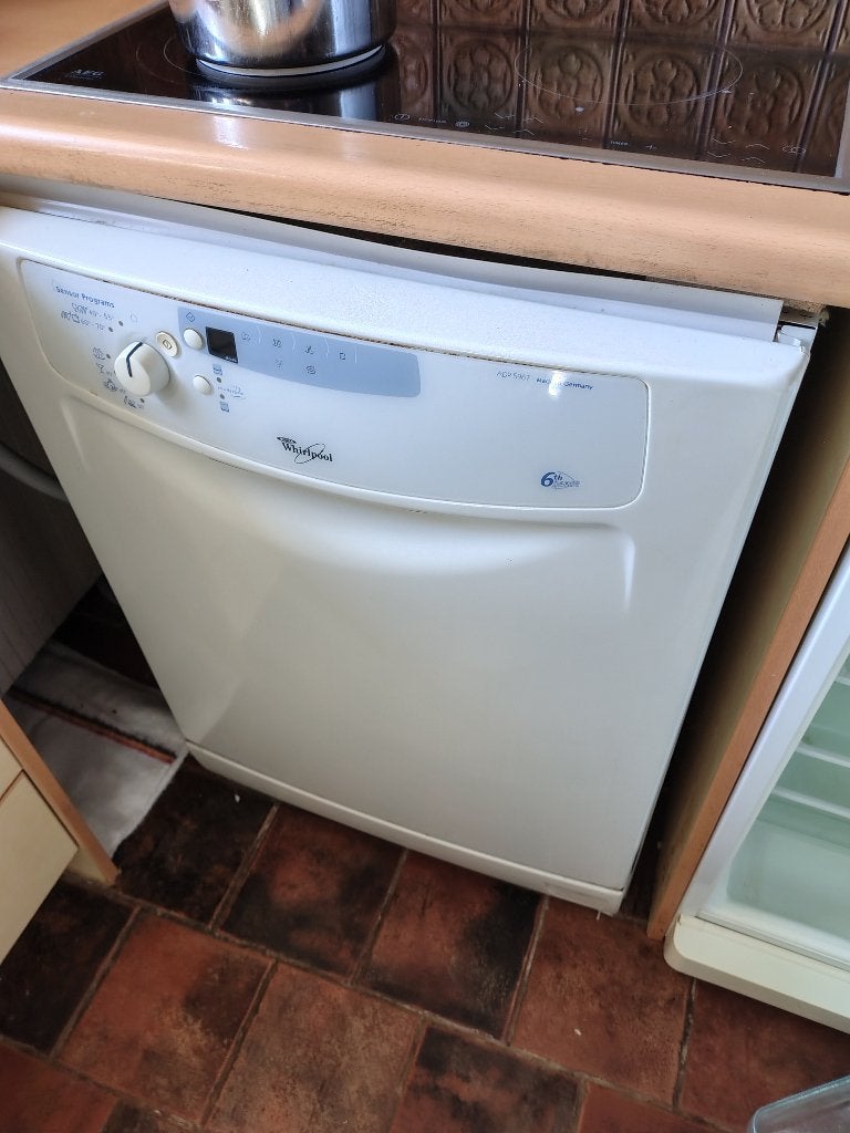 lave-vaisselle whirlpool ADP5967, Electroménager, Lave-vaisselle, 85 à 90 cm, Enlèvement, Utilisé, 10 à 14 litres