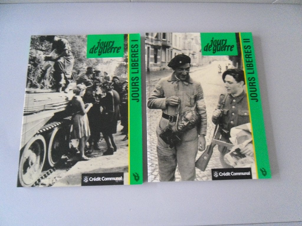 Jours de guerre - 1944 - Jours libérés I et II (19, 20), Enlèvement ou Envoi, Général, Deuxième Guerre mondiale, Utilisé