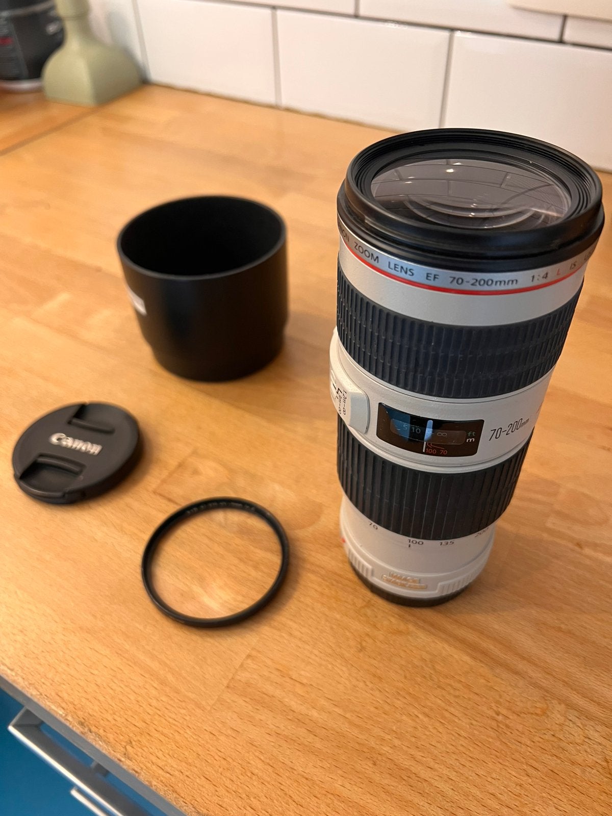 Canon 70-200mm f4, TV, Hi-fi & Vidéo, Enlèvement, Comme neuf