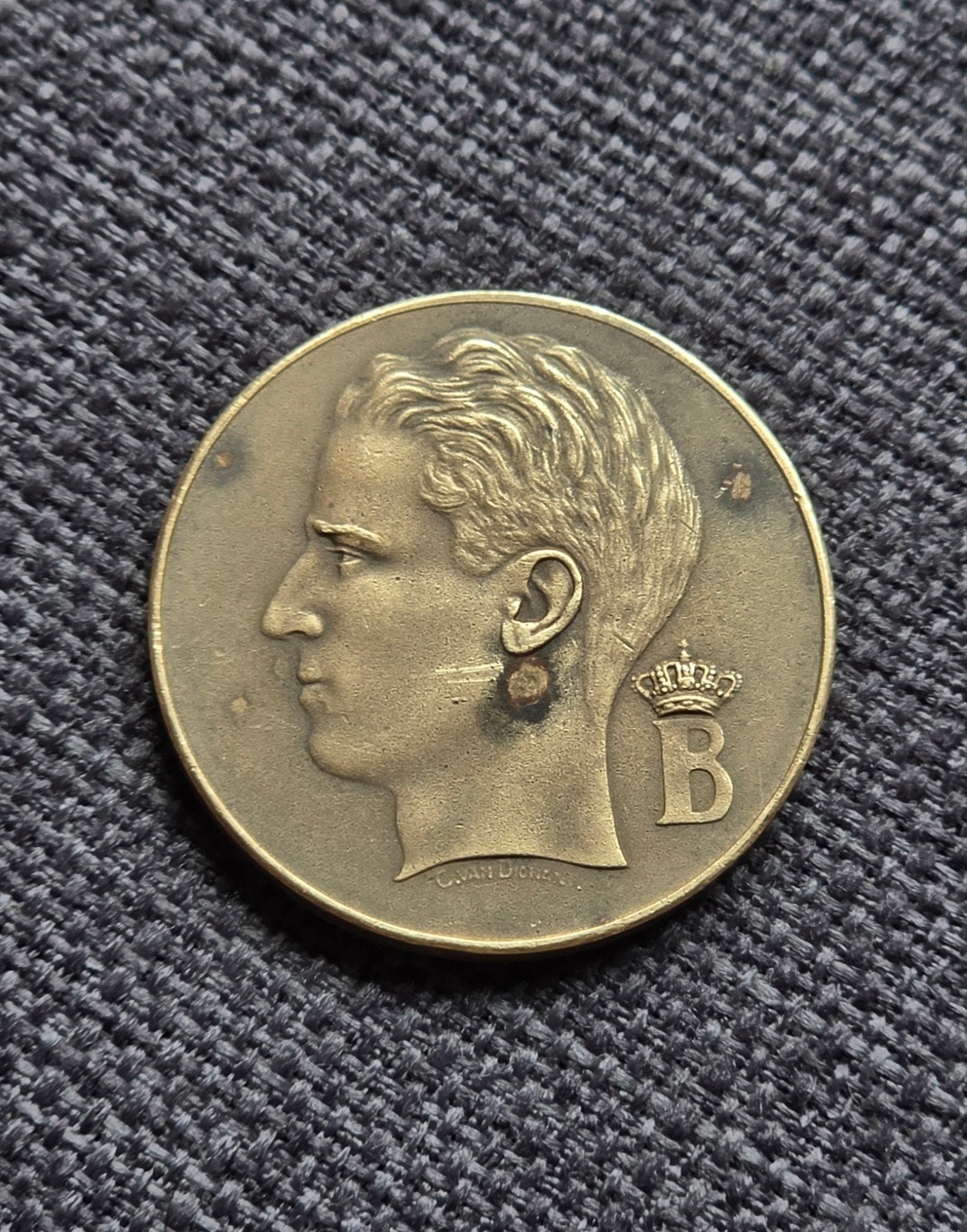 medaille 3cm expo 58 Boudewijn Geld, Spaar en Kredietwezen, Ophalen of Verzenden, Brons
