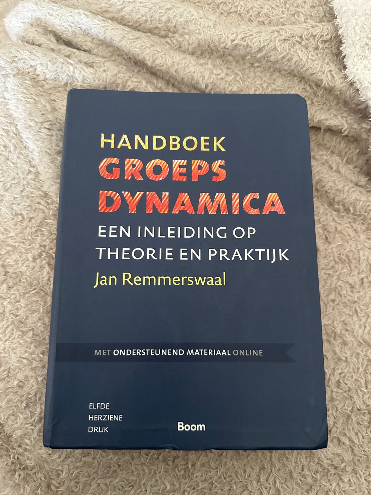 Handboek groepsdynamica een inleiding op theorie en praktijk, Boeken, Ophalen, Zo goed als nieuw