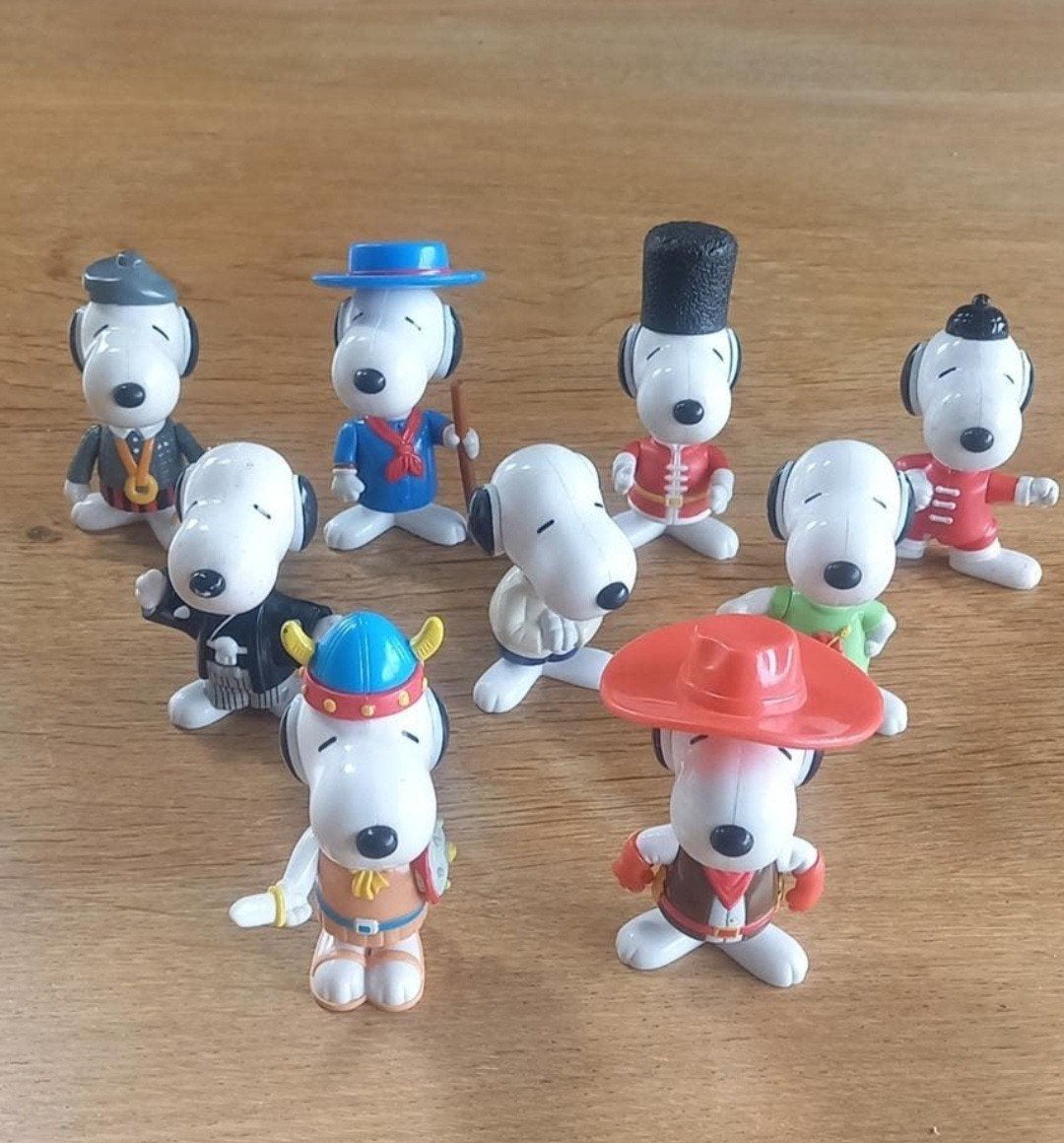 lot oude snoopy figuren 9cm, Verzamelen, Ophalen of Verzenden