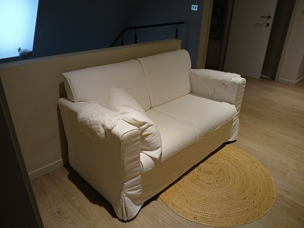 zetel tweezit, Ophalen, Tweepersoons, 75 tot 100 cm, Rechte bank