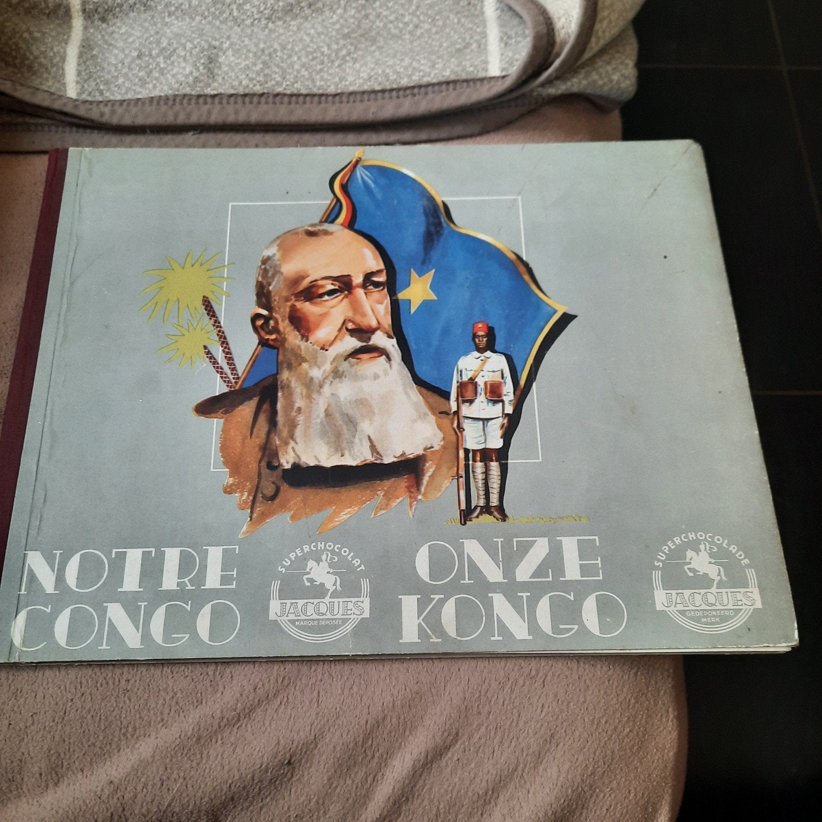 Onze Kongo , uitgegeven door chocolade Jacques . Prima staat, Ophalen of Verzenden