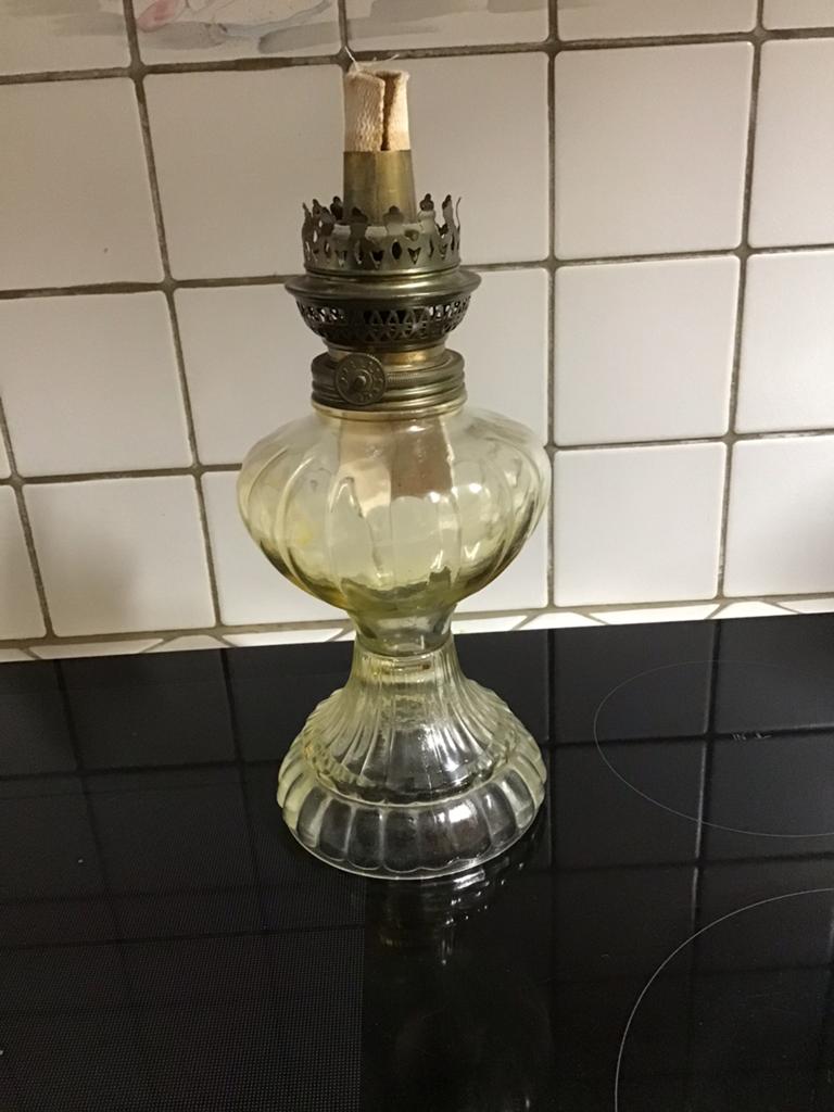 Vintage petroleumlamp, Enlèvement ou Envoi