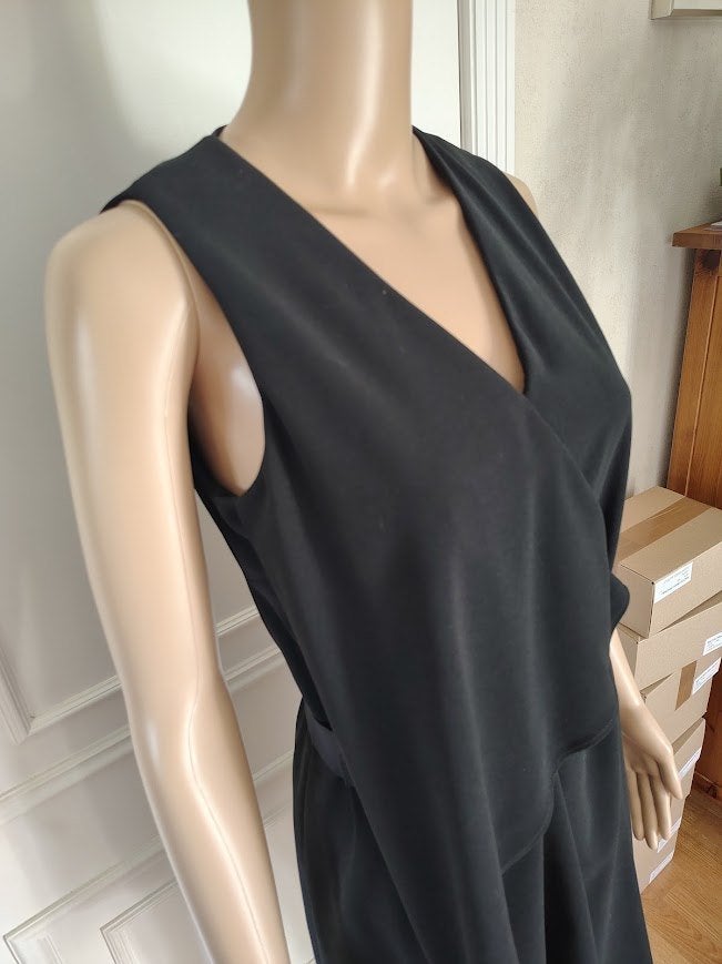 leuke jurk van imperial, Kleding | Dames, Zwart, Ophalen of Verzenden, Zo goed als nieuw, Knielengte
