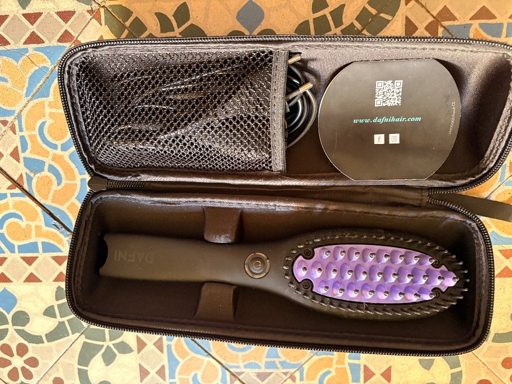 Brosse à lisser Dafni, Enlèvement, Comme neuf, Fer à friser ou Lisseur