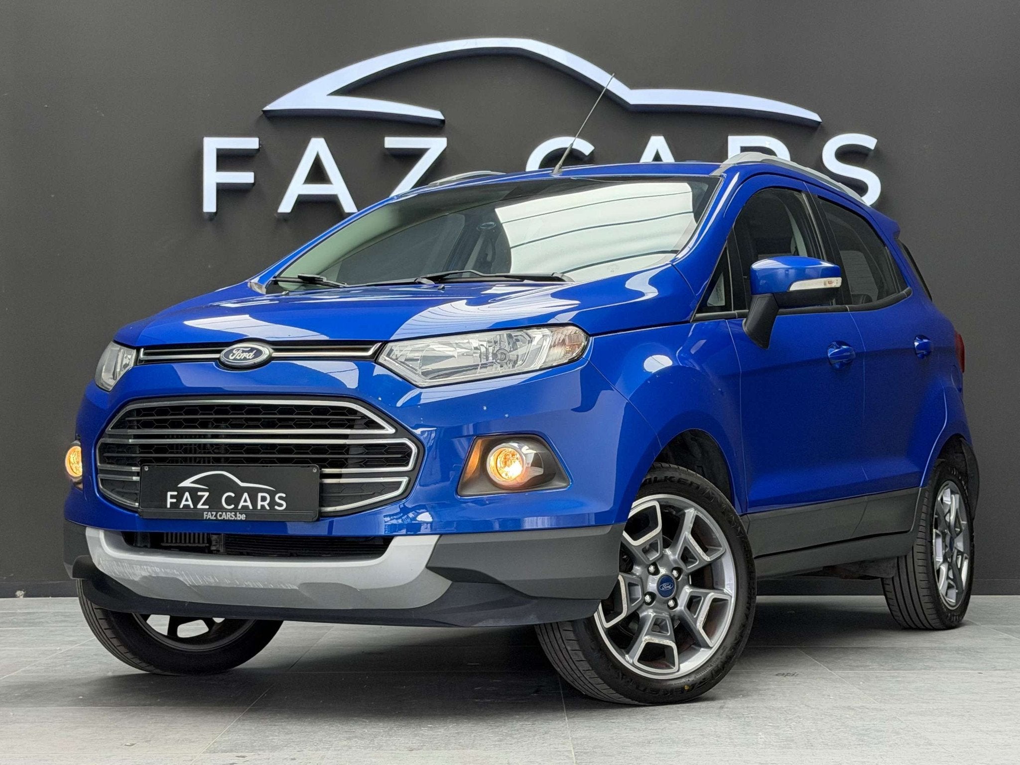 Ford EcoSport 1.0 EcoBoost 4x2 Titanium * 1ER PROP + GARANTI, Auto's, Ford, Gebruikt, Ecosport, Blauw, Bedrijf