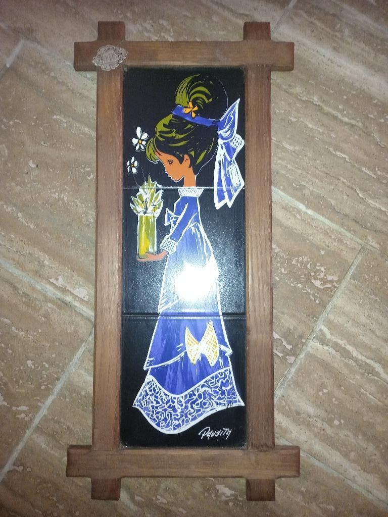 keramisch frame jaar 60, Antiek en Kunst, Ophalen of Verzenden