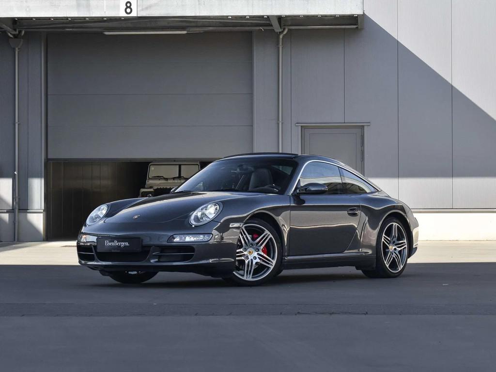 Porsche 911 997 911 Targa 4S - Slate Grey Metallic, Auto's, Porsche, Automaat, 4 zetels, Gebruikt, Leder