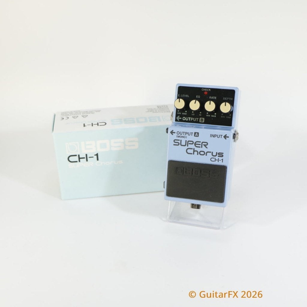 Boss CH-1 Super Chorus (s/n Q1A3213, Grey Label, Made in Tai, Musique & Instruments, Enlèvement ou Envoi, Utilisé, Chorus