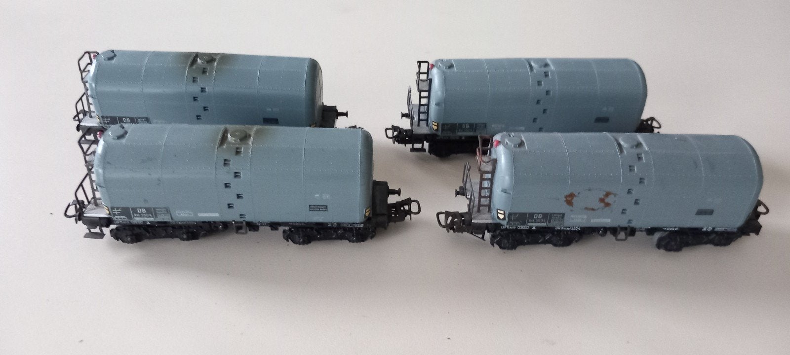 4 wagons-citernes Marklin 4621, Hobby & Loisirs créatifs, Enlèvement ou Envoi, Utilisé, Wagon, Märklin