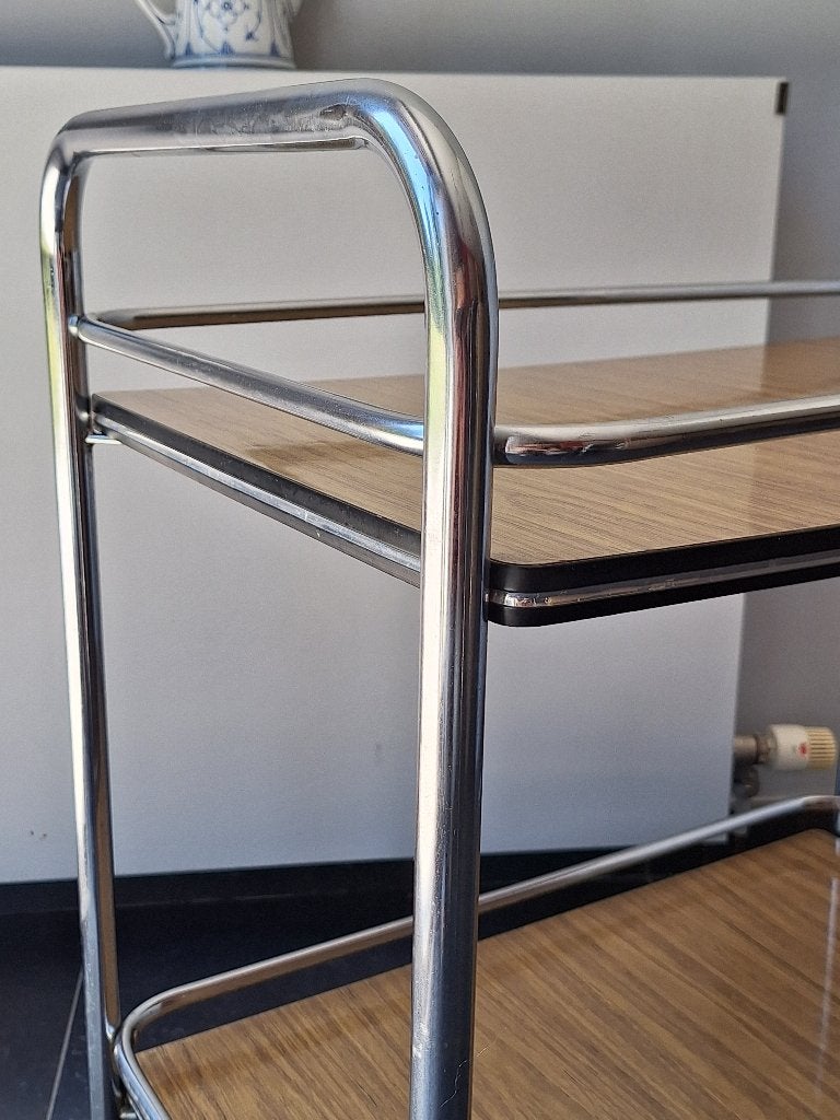 Vintage trolley/roltafel uit de jaren 60-70, Verzamelen, Retro, Ophalen