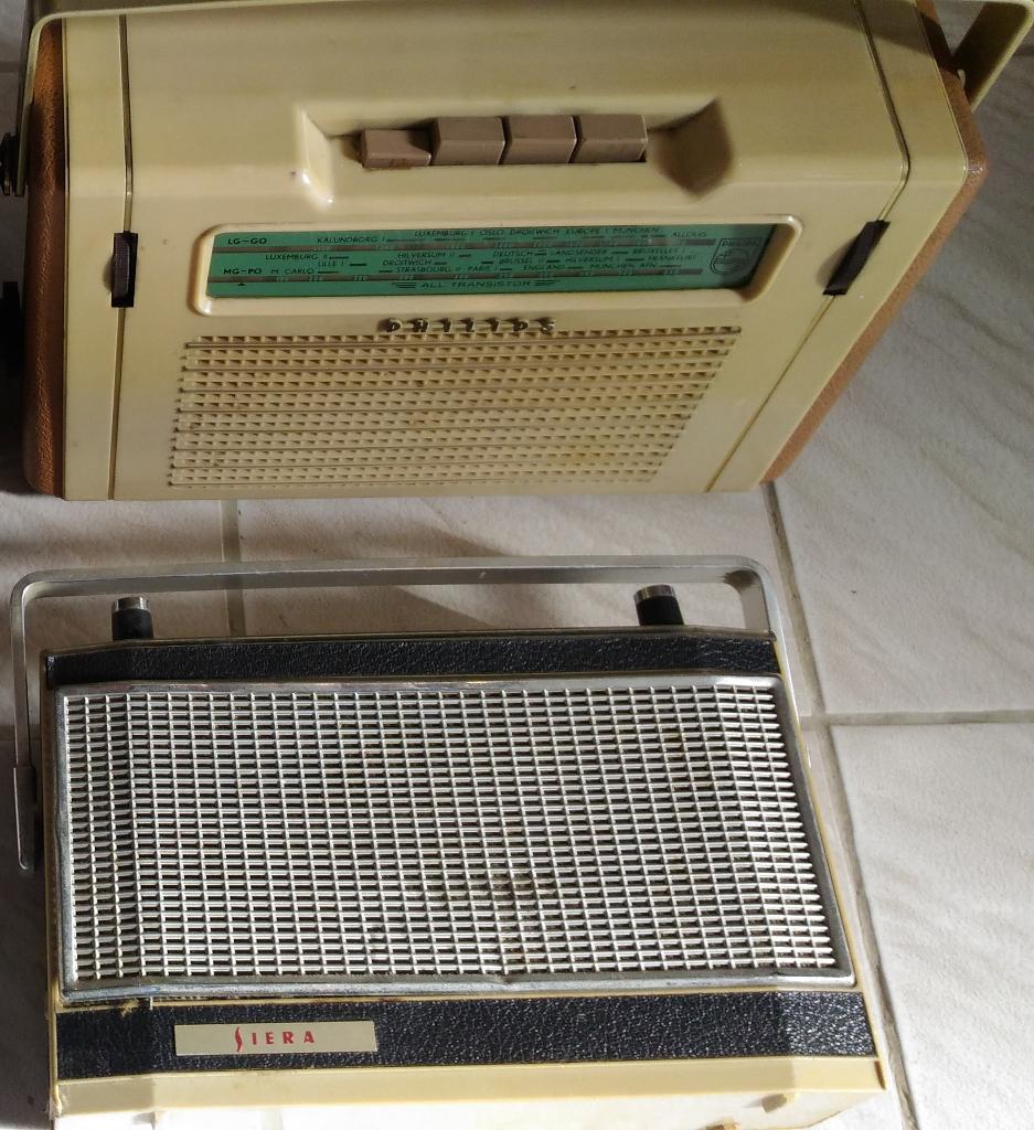 radios vintage, années 50 et 60, Enlèvement