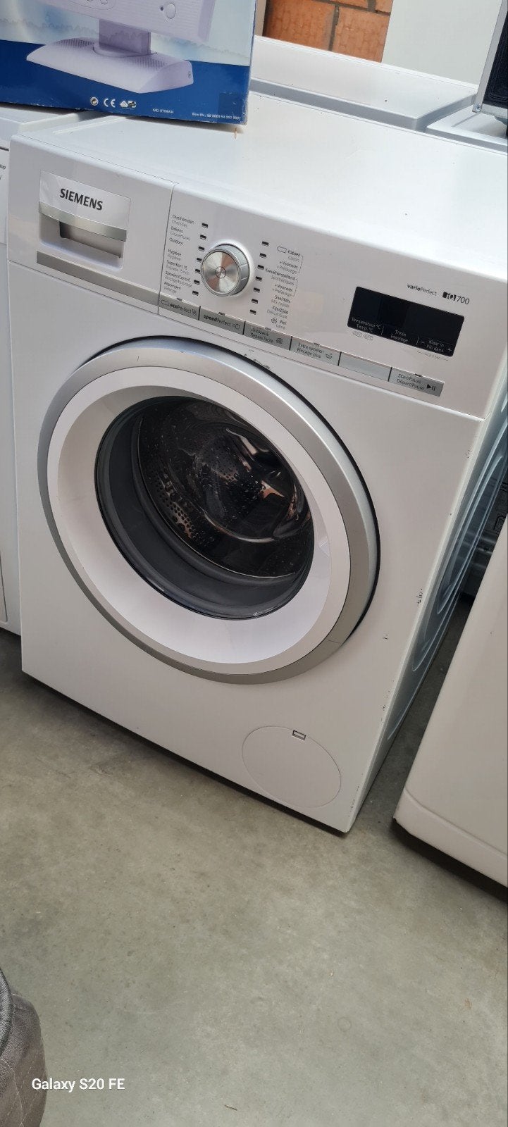 Wasmachine Siemens iQ700 8kg A+++, Elektronische apparatuur, Wasmachines, Ophalen of Verzenden