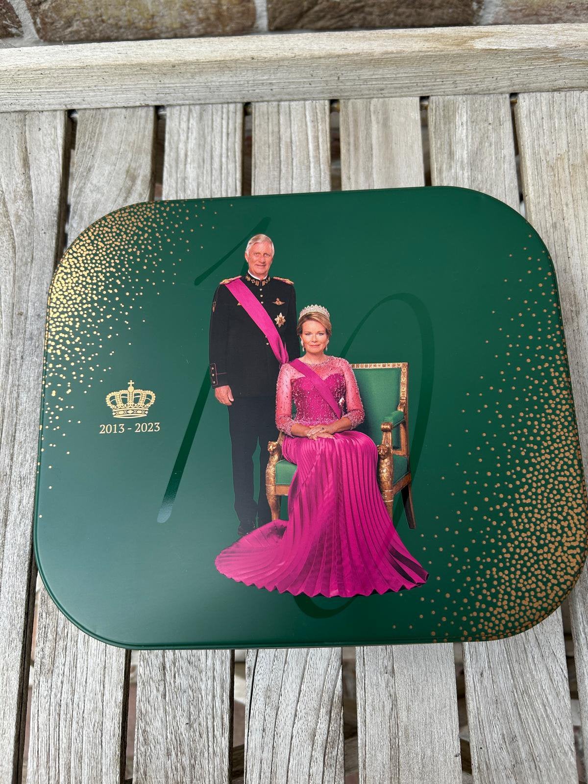 VERZAMELDOOS :  KONING FILIP EN KONINGIN MATHILDE, Ophalen of Verzenden, Zo goed als nieuw