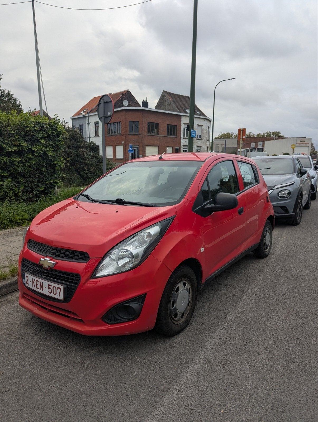Chevrolet Spark, Auto's, Voorwielaandrijving, 4 deurs, Stof, Grijs