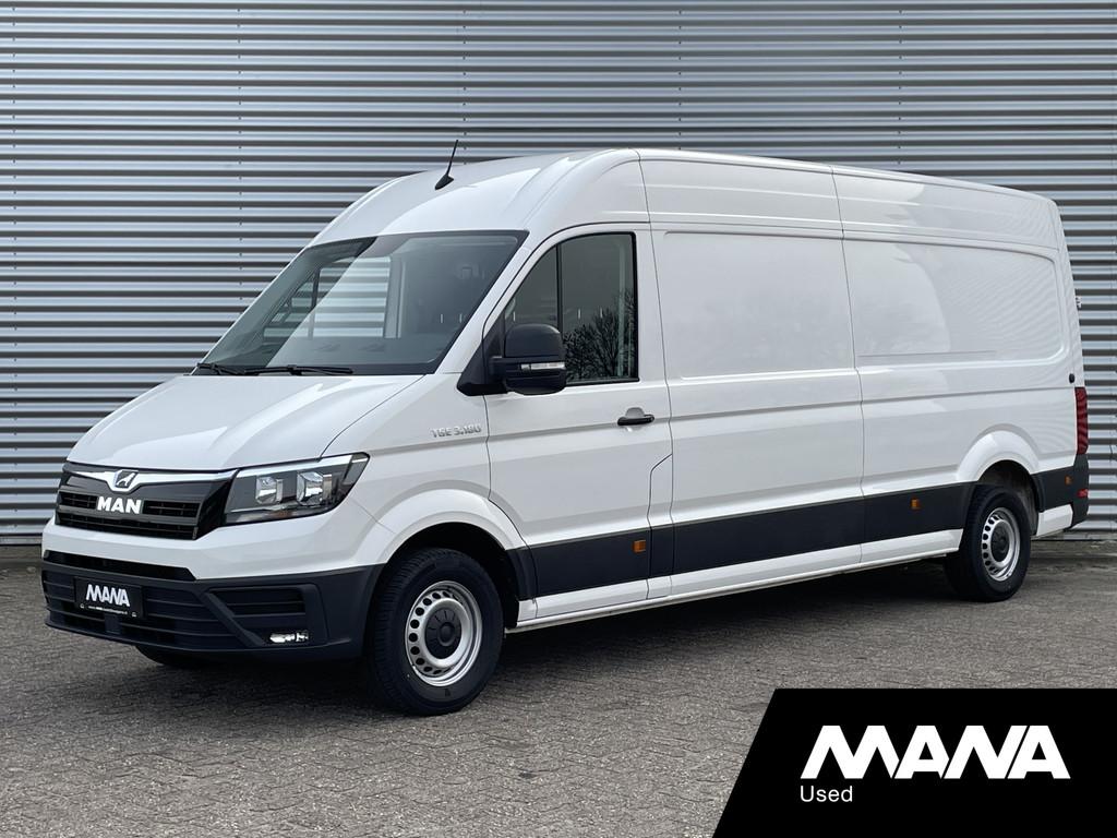 MAN TGE 3.180 177PK L4H3 Automaat Airco Camera Cruise Carpla, Auto's, Bestelwagens en Lichte vracht, Stof, Gebruikt, 4 cilinders