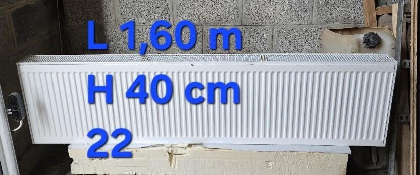 Radiateur horizontal, Enlèvement, Radiateur